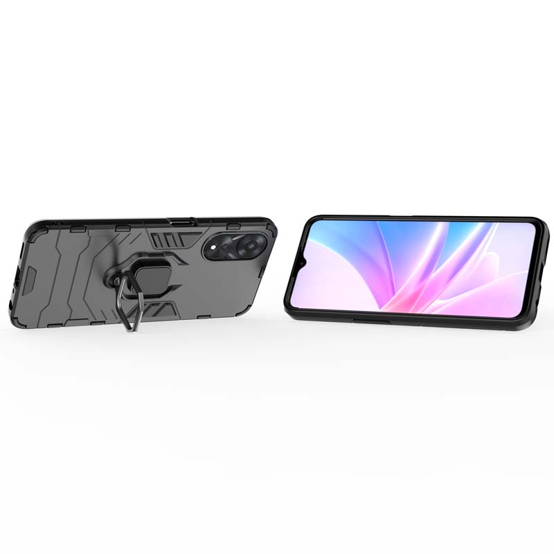 Противоударный чехол для OPPO A18 A38 A58 A78 A17 A57 A57S A77 A77S держатель кольца защитный задний чехол для Realme C67 4G 5G чехол для телефона