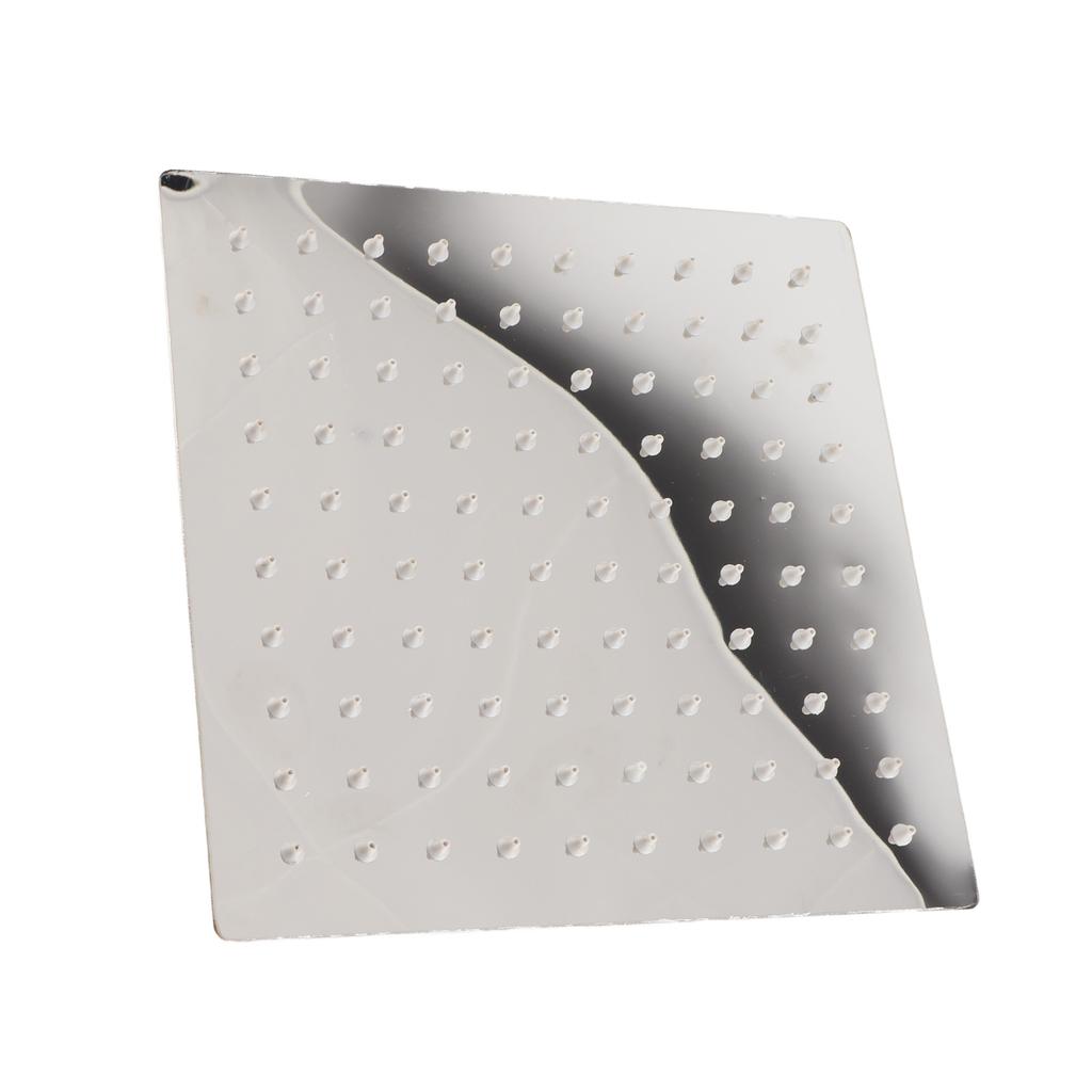 201 Stainless Steel Shower Head 8 Inch High Pressure Rainfall Shower Head for Bathroom