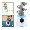 Mini Table Tennis Robot Training Automatic PingPong Ball Machine Blue