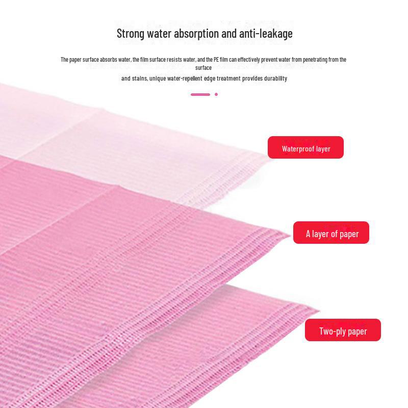 Одноразовые салфетки для маникюра и чистки ресниц - 125 шт./упаковка