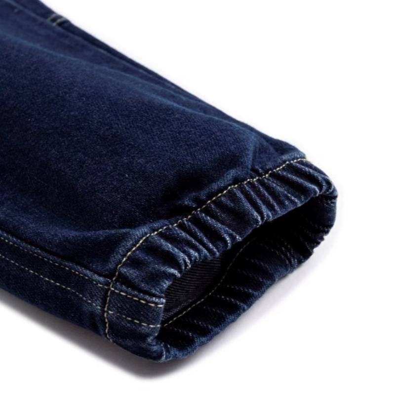 Джинсы прямого кроя Levis однотонные с принтом букв Детские джинсы Темно-озерно-синий LV2412067GS-001