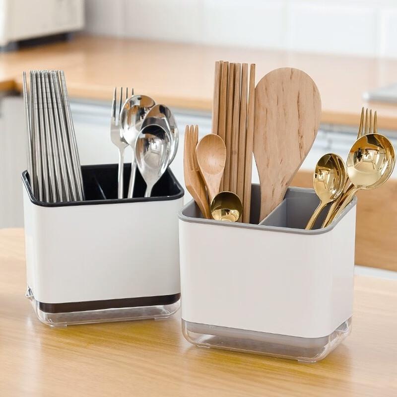 Zhaoran Cream Style Chopstick & Utensil Holder