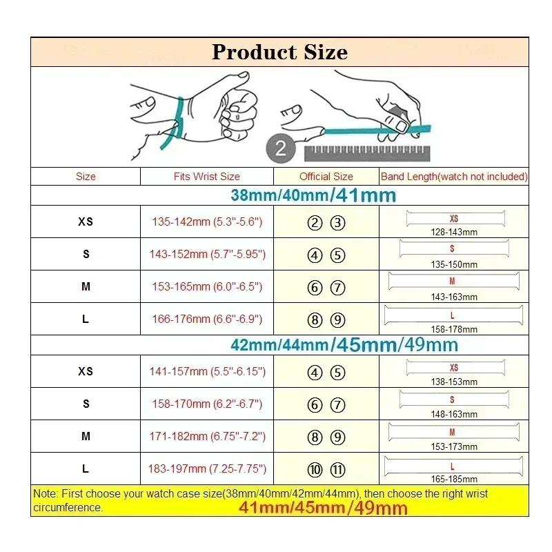 Braided Solo Strap For Apple Watch Band 45mm 49mm 44mm 42mm 41mm 40mm Nylon Correa Bracelet iWatch Series 9 7 SE 6 8 5 Ultra 4 3