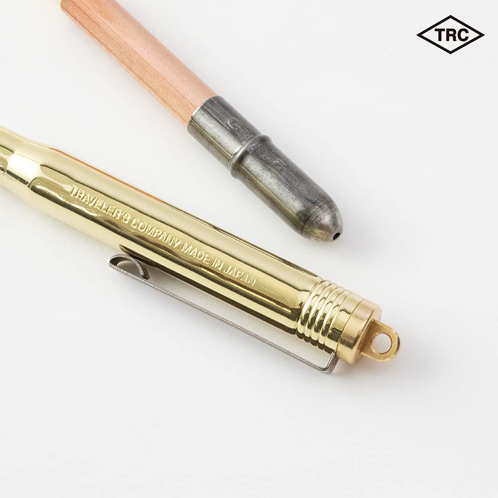 DESIGNPHIL MIDORI Travelers Company TRC Латунная шариковая ручка Solid Limited Edition с 36726006 Ручка, Латунь, Карточка,