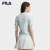 Fila Женский летний вязаный топ с коротким рукавом 2026