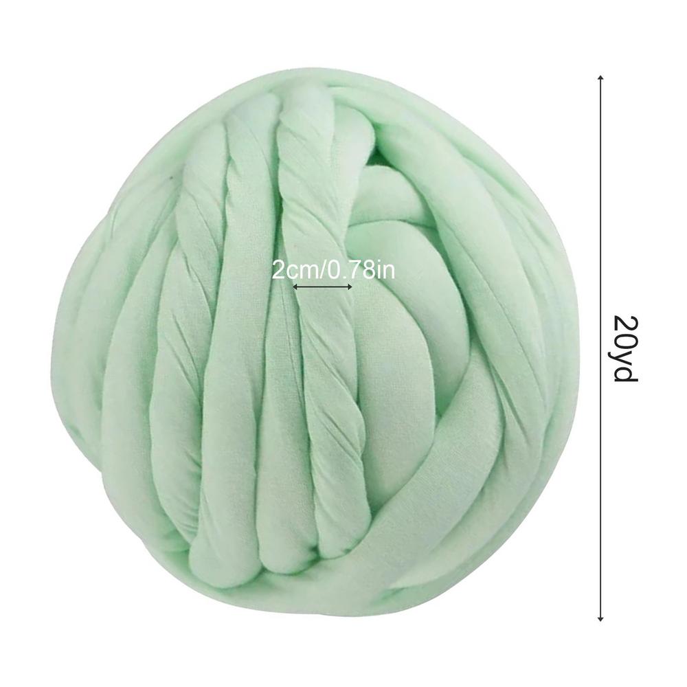 20 ярдов бархатной толстой пряжи, толстая, супер объемная, для ручного вязания крючком, мягкая хлопковая пряжа для ручного ровинга, пряжа для одеяла