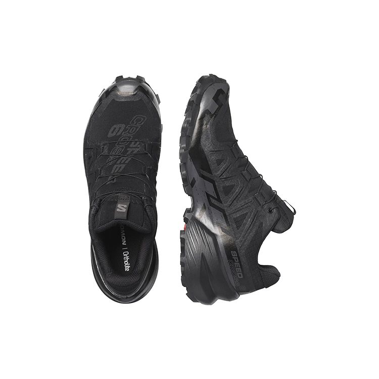 SALOMON Speedcross 6 Gtx Амортизация Нескользящие Прочные Низкие Походные Кроссовки Женские Походные Кроссовки Черные 417434