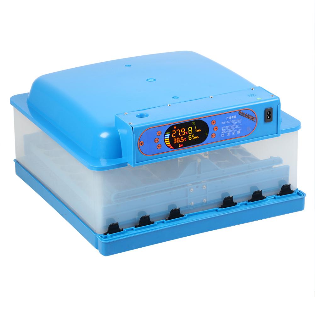 Farm Automatic 48 Eggs Digital Incubator Temperature Control Hatcher for ChickenUK Plug 220V