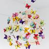 50PCS 4.5cm Mixed Color 3D Butterfly Party Decoration Cake Dining Table Decoration Home Decoration