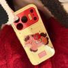 Suitable for IPhone 17 Pro Max and IPhone 16 in The Year of The Horse - New Year Glitter Cartoon Soft Case Protective Cover