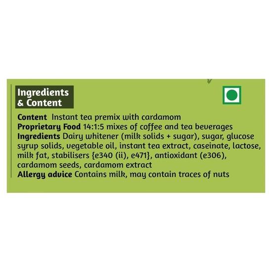 Чай Chaizup Daily 1 Min Instant Assorted Tea Pack - 40 пакетиков | Вкус Элачи и Масала | 40 порций | 2 упаковки (20 вкусов каждого) | 280г