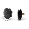 Мини Круглый Водонепроницаемый Мотоцикл Лодка DC5V-48V Светодиодная Панель Цифровой Вольтметр Тестер Монитор Дисплей Вольтметр