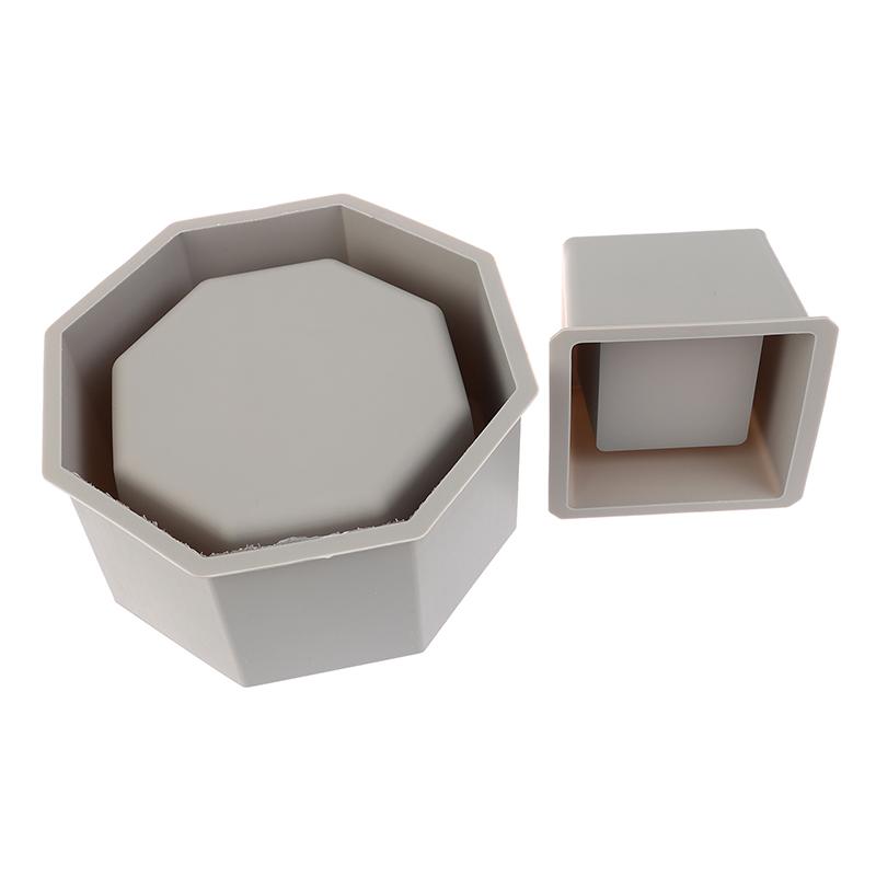 Flower Pot Silicone Mold Diy Large Concrete Cement Pot Mold Square Epoxy Resin Molds Holder Epoxy Clay Mould