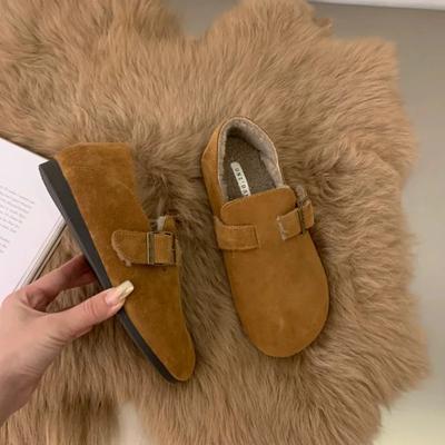 Модная обувь для женщин, осенне-зимняя обувь для беременных женщин с мягкой подошвой и плюшевым утеплителем, хлопковая обувь для женщин Sapatos Femininos