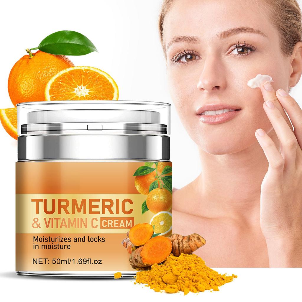 Увлажняющий крем с витамином С и куркумой 50 мл