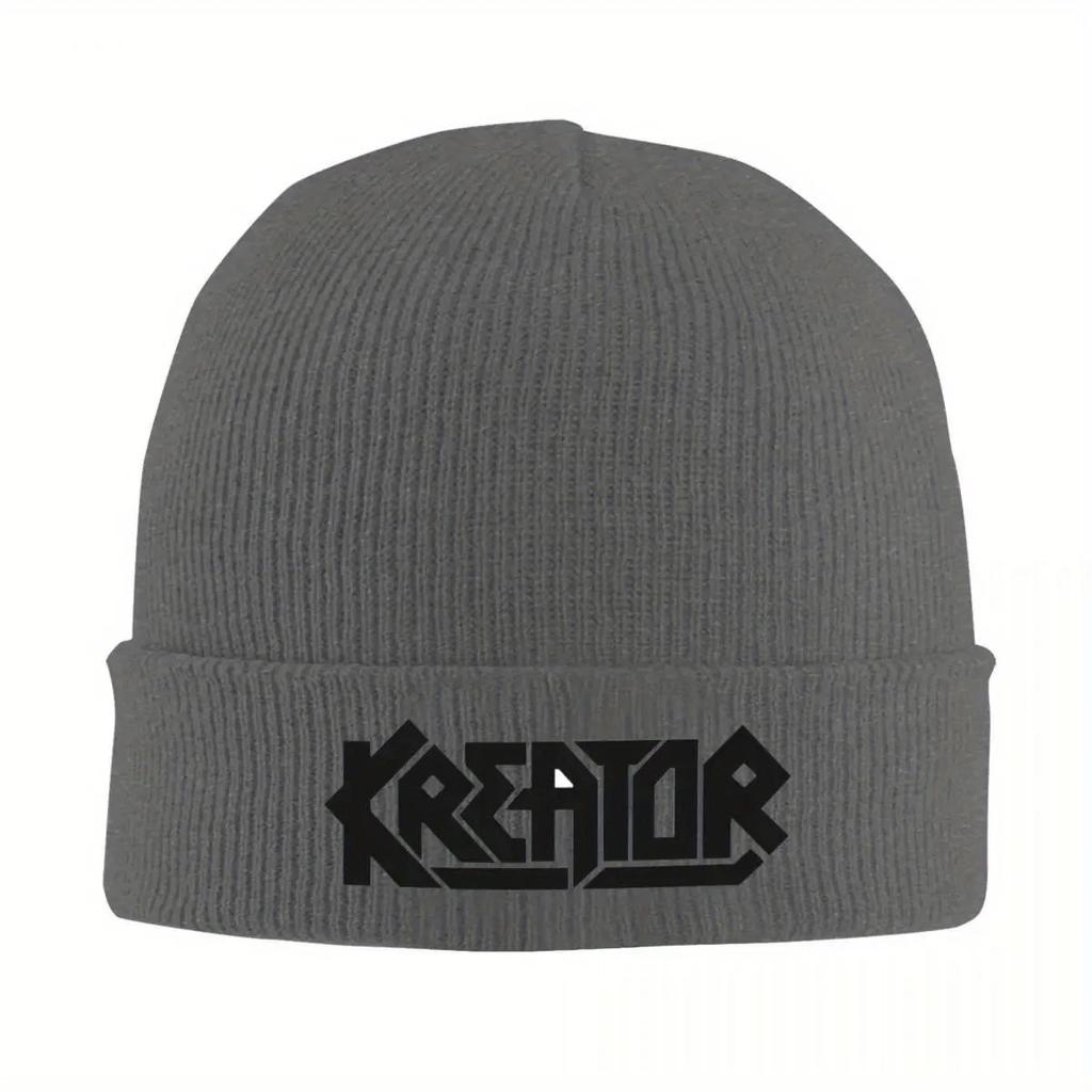 New Kreator MUSIC LOGO Tennis Skate Beanie Winter Hats Knitted Cap Daily Baseball Cap