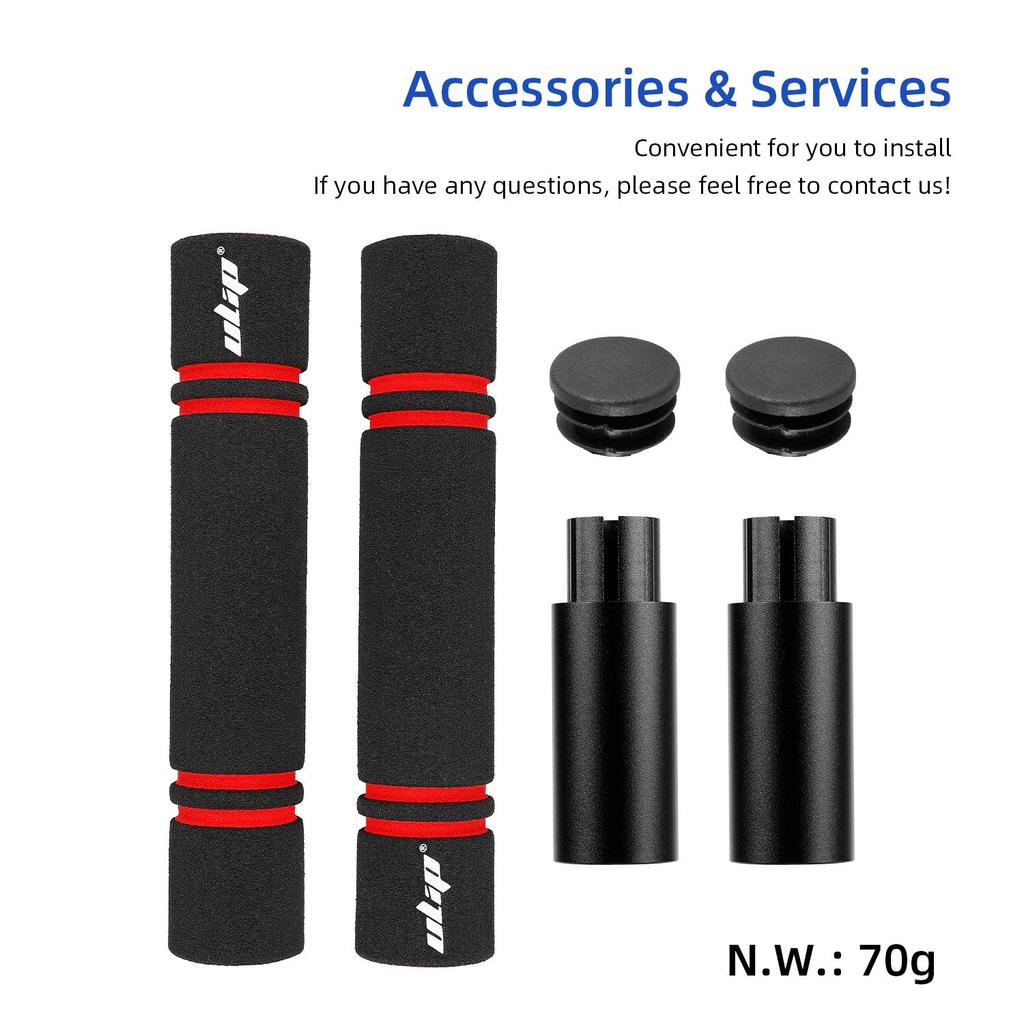 Black Ulip handlebar extender kit without light for Max G30 scooters