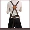 Custom Logo Barber Apron for Women and Men: Ideal for Art Students, Bubble Tea Shops, Baking, Catering, and Woodworking.