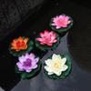 Artificial Water Lily Lotus Leaf Decor for Pools and Buddhist Offerings
