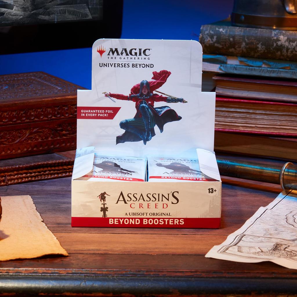 Magic: The Gathering - Assassin's Creed Beyond Booster Box | 24 Beyond Boosters (7 Cards Per Pack) | Collectible Trading Card Game for Ages 13+