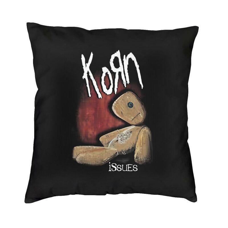 Ню-металл Рок-группа Korn Квадратная Наволочка Декоративные Подушки Подушка-плед Для Гостиной Двусторонний Принт