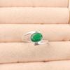 Green Onyx Gemstone 925 Sterling Silver Jewelry Handmade Ring For Wedding Gift RR-31-9