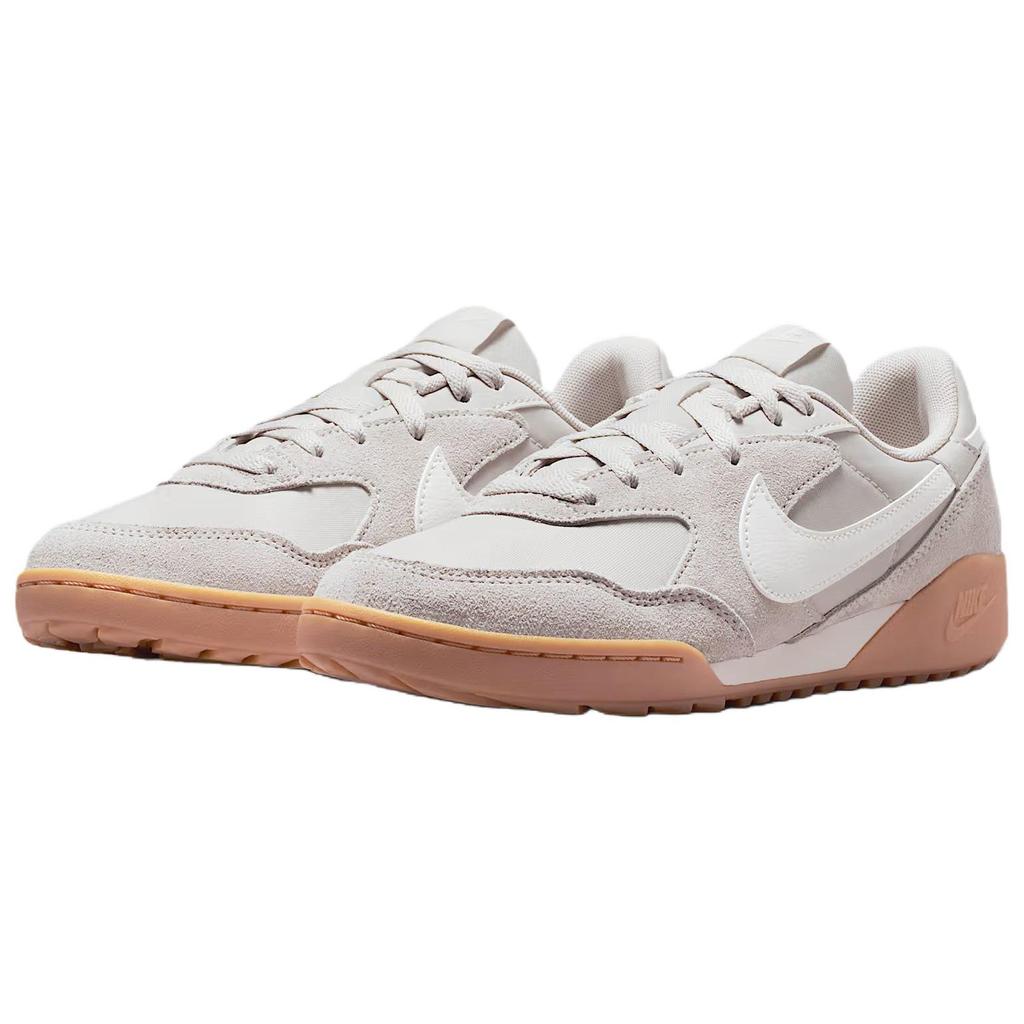 Nike Terra Manta Замшевые Женские Кроссовки Светло-Орехово-Коричневые Серый Резиновый Желтый Парус IM5362-101