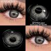 FUNSACHY 1 Pair Black Coloron Contacts Lens Yearly Use Natural Korean Brown Eyes Contact Gray Pupils Cosmetics Fashion Softlen