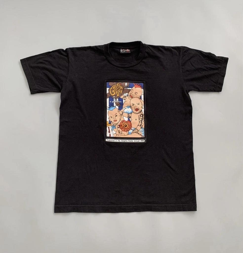 Vintage 90s Green Day D Generation Rare Tour Tee Y2K