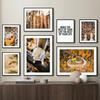 Autumn Fallen Forest Corn Pumpkin Squirrel Wall Art Canvas Painting Living Room Decoration Posters And Prints Wall Pictures