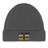 Bonnet Drapeau République Centrafricaine En Gris