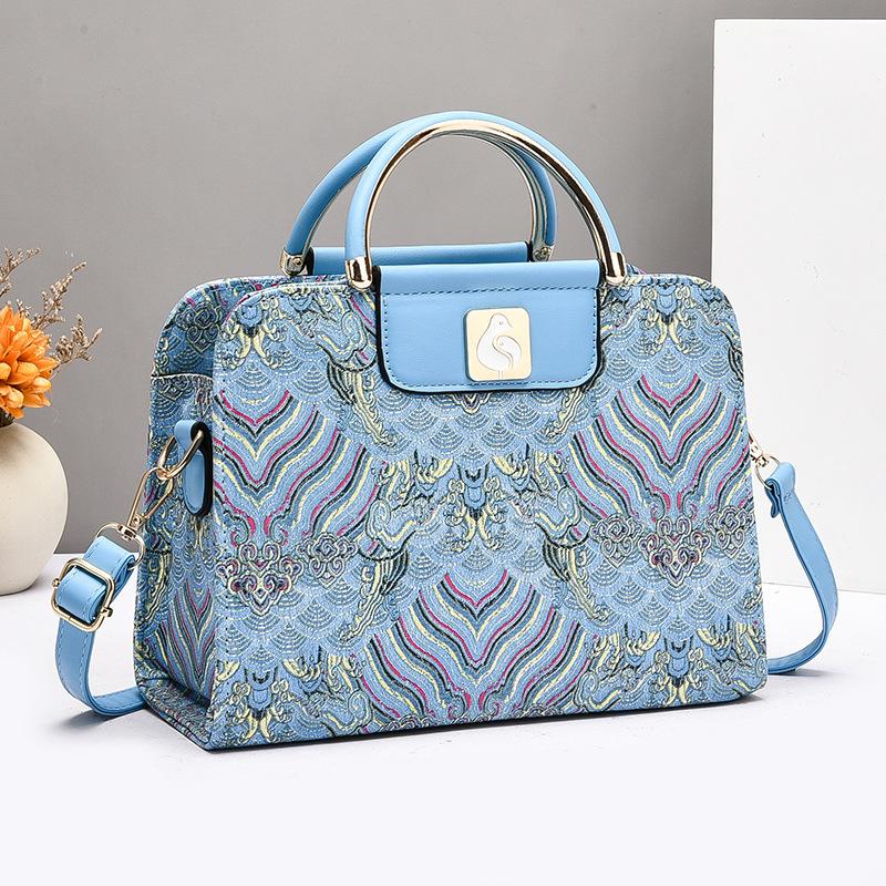 Female Print Design Small Square Bag Shoulder Bag for Women Luxury Handbag High Quality PU Leather Ladies Crossbody Bag Sac