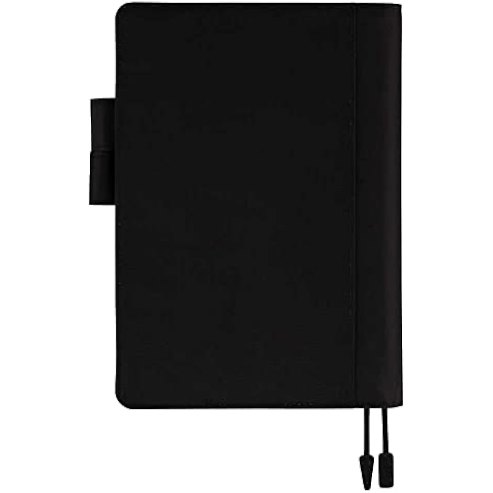 Блокнот Hobonichi Cousin (A5) Цвета Обложек для Ноутбуков/Черный x Прозрачно-Синий