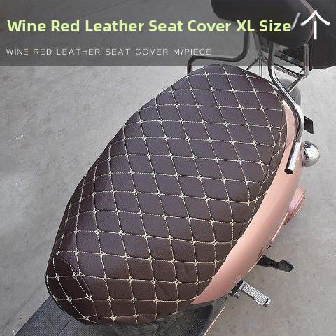 Electric Scooter Battery Car Motorcycle Seat Cushion Cover Anti-scratch Waterproof Thickened Seat Cover3dLeather Seat Cushion