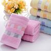 Утолщенное Впитывающее Ленточное Клетчатое Полотенце Хлопковое Жаккардовое Прерывистое Мягкое Парное Полотенце Полотенце для Лица