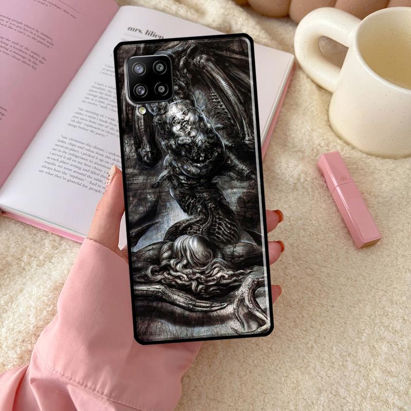 Чехол Hr Giger Li II для Samsung Galaxy A54 A34 A14 A13 A51 A71 A33 A53 A73 A12 A22 A32 A52 A72 A52S