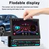 Reakosound 7 Inch HD Wireless Android Auto CarPlay 1Din Video Multimedia MP5 Player Retractable Screen Mirror Link Car BT/FM/USB/AUX