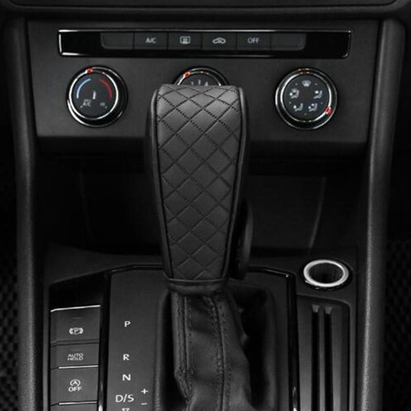 Креативный кожаный чехол для рычага переключения передач автомобиля, универсальная ручка переключения передач, защитный чехол, аксессуары для интерьера