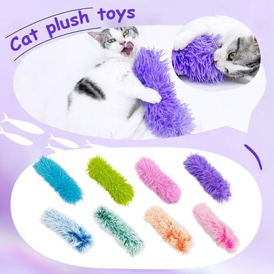 Игрушки для кошек, подушки для кошек, интерактивные игрушки для кошек с кошачьей мятой, мягкая игрушка для жевания при прорезывании зубов у кошек, стимулирование физических упражнений для домашних кошек