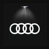 For Audi C74Pcs For Audi A3 A4 B8 8P 8V A6 C7 A5 Q5 B7 B6 B9 SLINE RS Q3 Q7 S3 S4 S5 S6 Car Door Welcome Light Led HD Projector Lamp