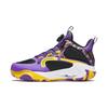 Kids Wind Tunnel 2 Comfortable Durable Breathable Mid-Top Basketball Shoes Kids Basketball Shoes Purple Black A312341115-4