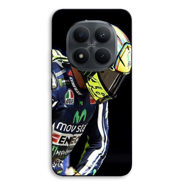 Coque téléphone - MANIACASE - Xiaomi Redmi Note 15 Pro 5G - Silicone TPU - Noir - Valentino Rossi 46