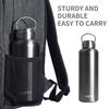 Large Capacity Stainless Steel Water Bottle Single Wall Bottle Large Capacity Big Mouth Flasks with Lid Cycling Drinkware Sports