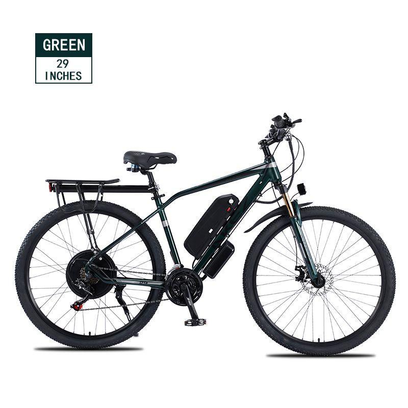 New Ebike AKEZ aluminum alloy electric bicycle 21 speed mountain electric bicycle 29 inch mountain bike 48v13AH lithium battery 1000W motor.