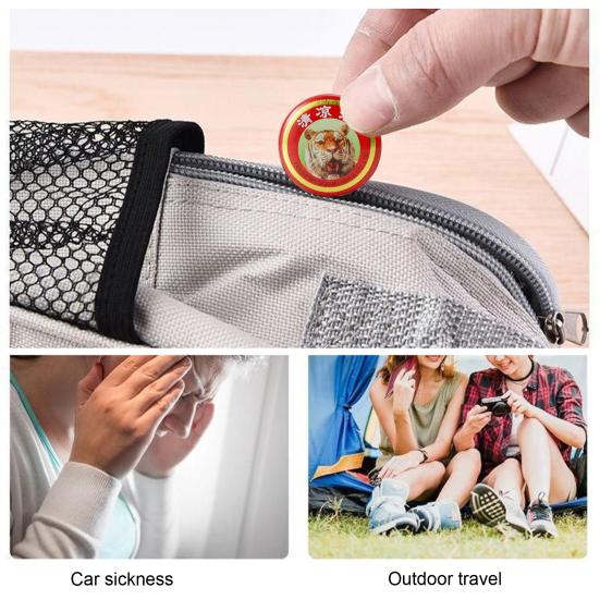 Portable Balm Ointment In Red Tins for Migraine and Muscle Pain Relief