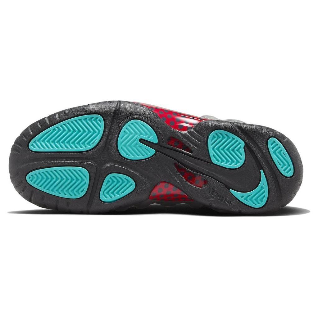 Nike Детские кроссовки Little Posite One GS All-Star Silver Metallic-Silver Dusty-Cactus FJ3303-001