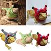 Reptiles Hat Fashionable Pompom Adjustable Strap Bearded Dragon Photo Props for Reptiles Enthusiasts