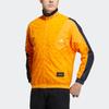 Adidas Спортивная приталенная куртка с узором и принтом Мужская верхняя одежда Оранжевый HE9889