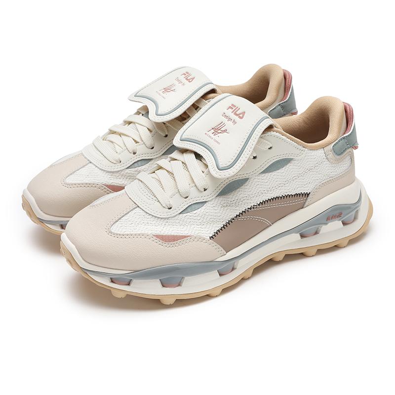 Fila KM2 Многослойная обувь 2-го поколения Модная Личность Трендовая Универсальная Удобная Повседневная Обувь с Низким Верхом Женские кроссовки F12W513102FGT