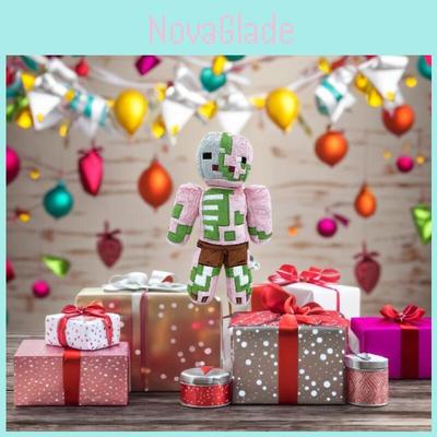 Мягкие и милые плюшевые персонажи Майнкрафт: Эндермен, Крипер, Зомби, Попугай, Дельфин, Аксолотль и другие!